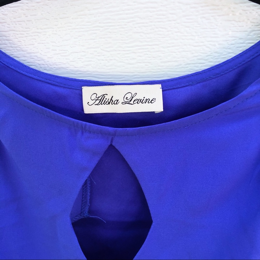 Alisha Levine Silk Top - Picture 3 of 3